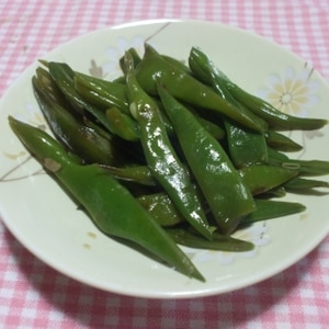 あつあつご飯のおともに♪ササゲの甘辛炒め